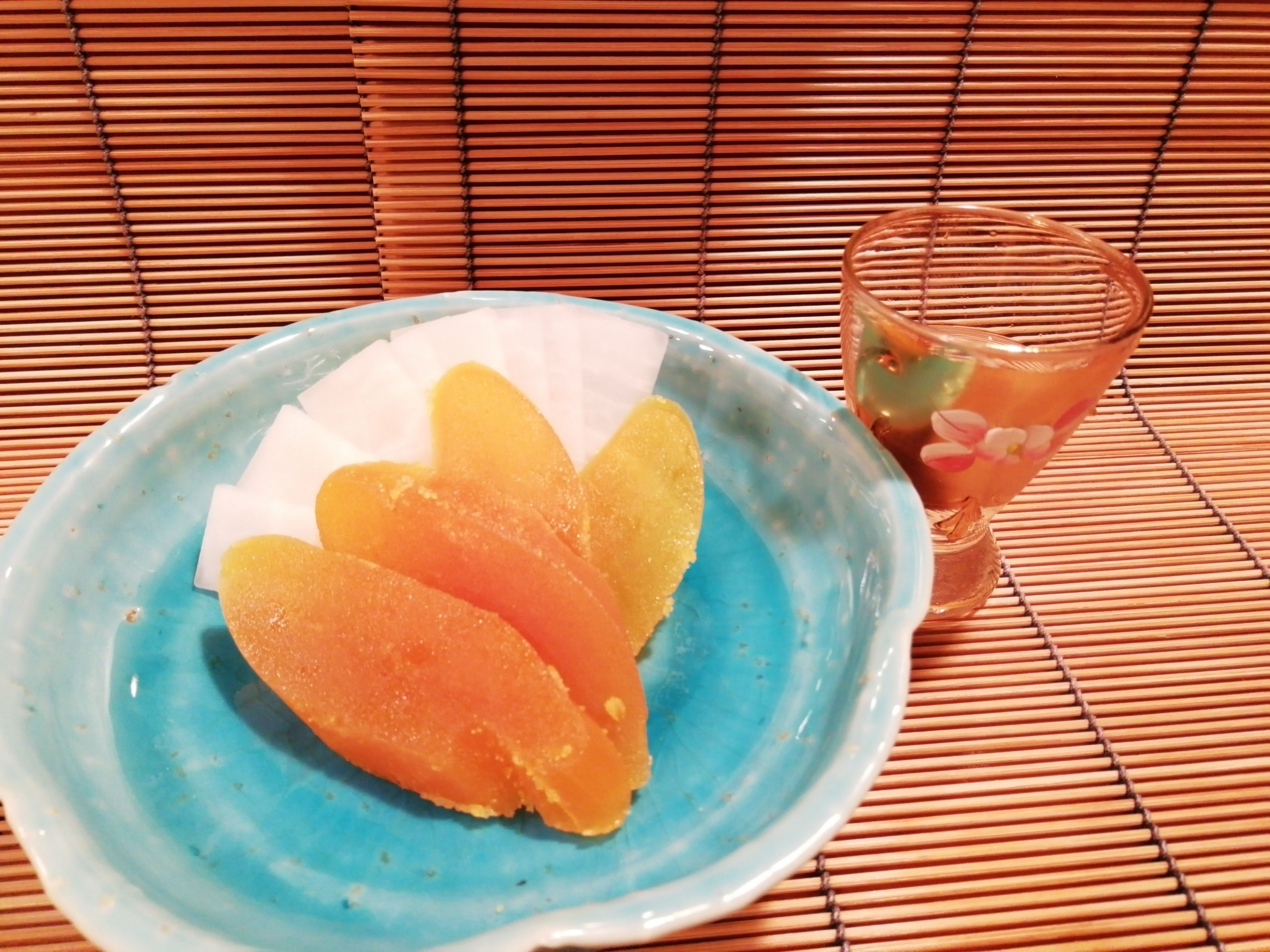 自家製のからすみスライス