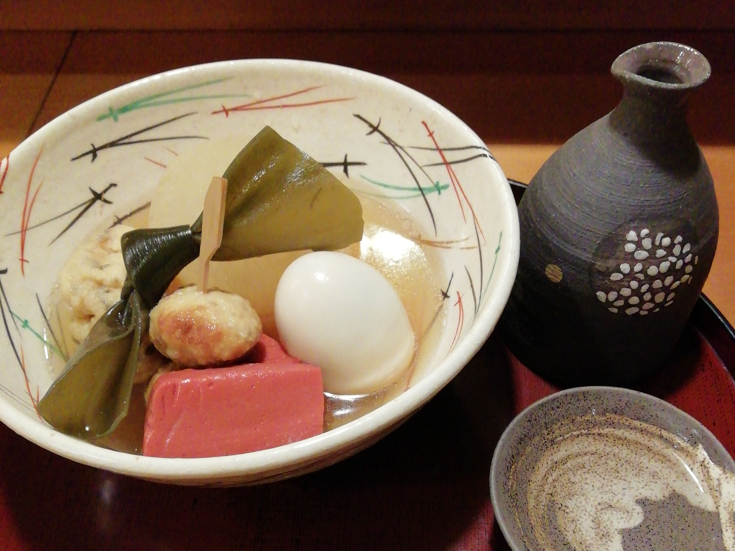 侘助こだわりの出汁のきいた京都のおでん　